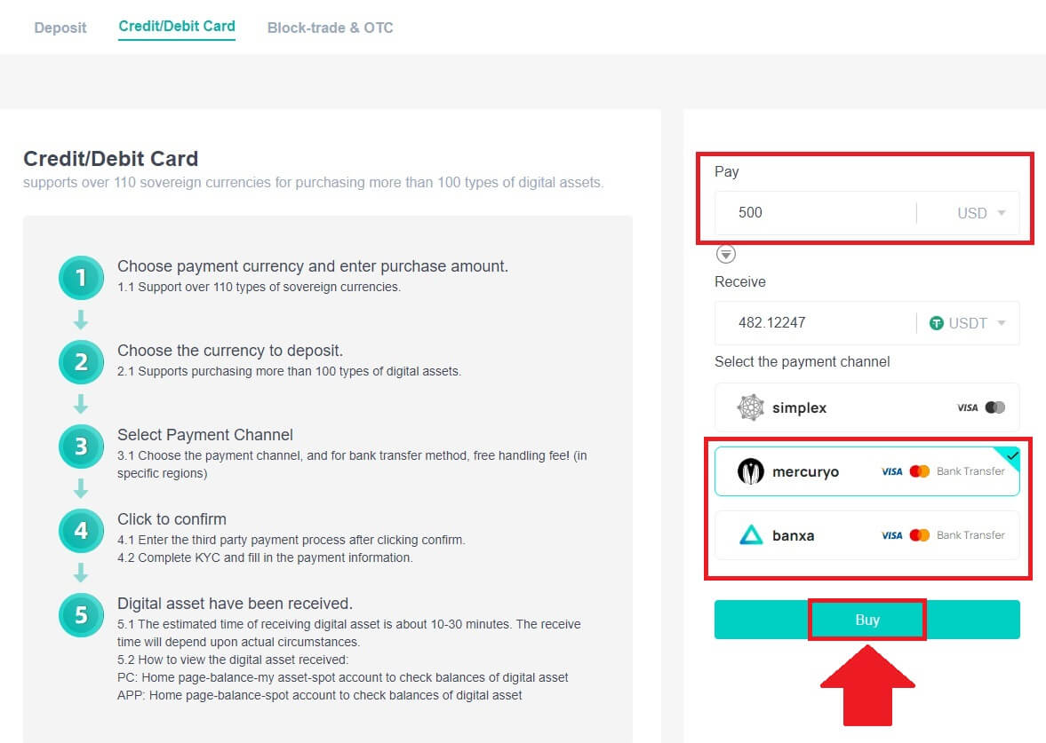 How to Deposit on DigiFinex