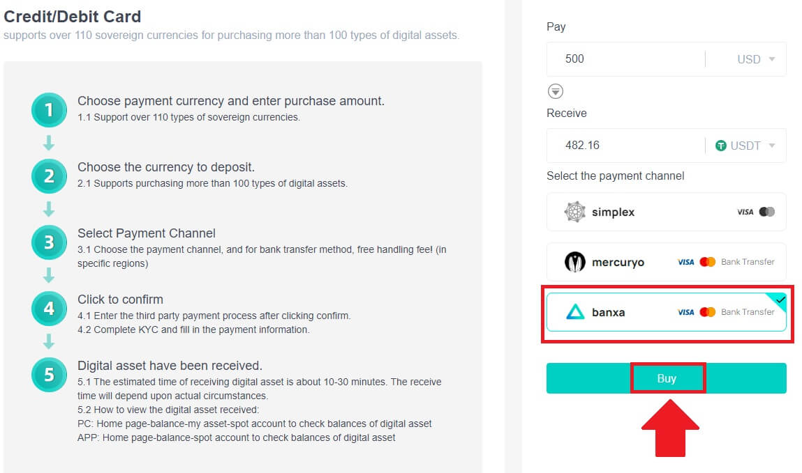 How to Deposit on DigiFinex