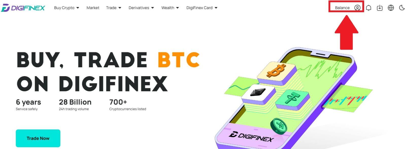 Jak otevřít účet a vložit do DigiFinex Jak otevřít účet a vložit do DigiFinex