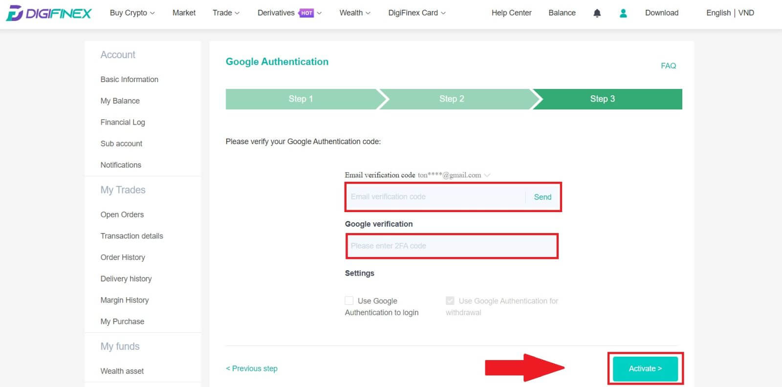 Hogyan lehet bejelentkezni és kilépni a DigiFinexből Hogyan lehet bejelentkezni és kilépni a DigiFinexből