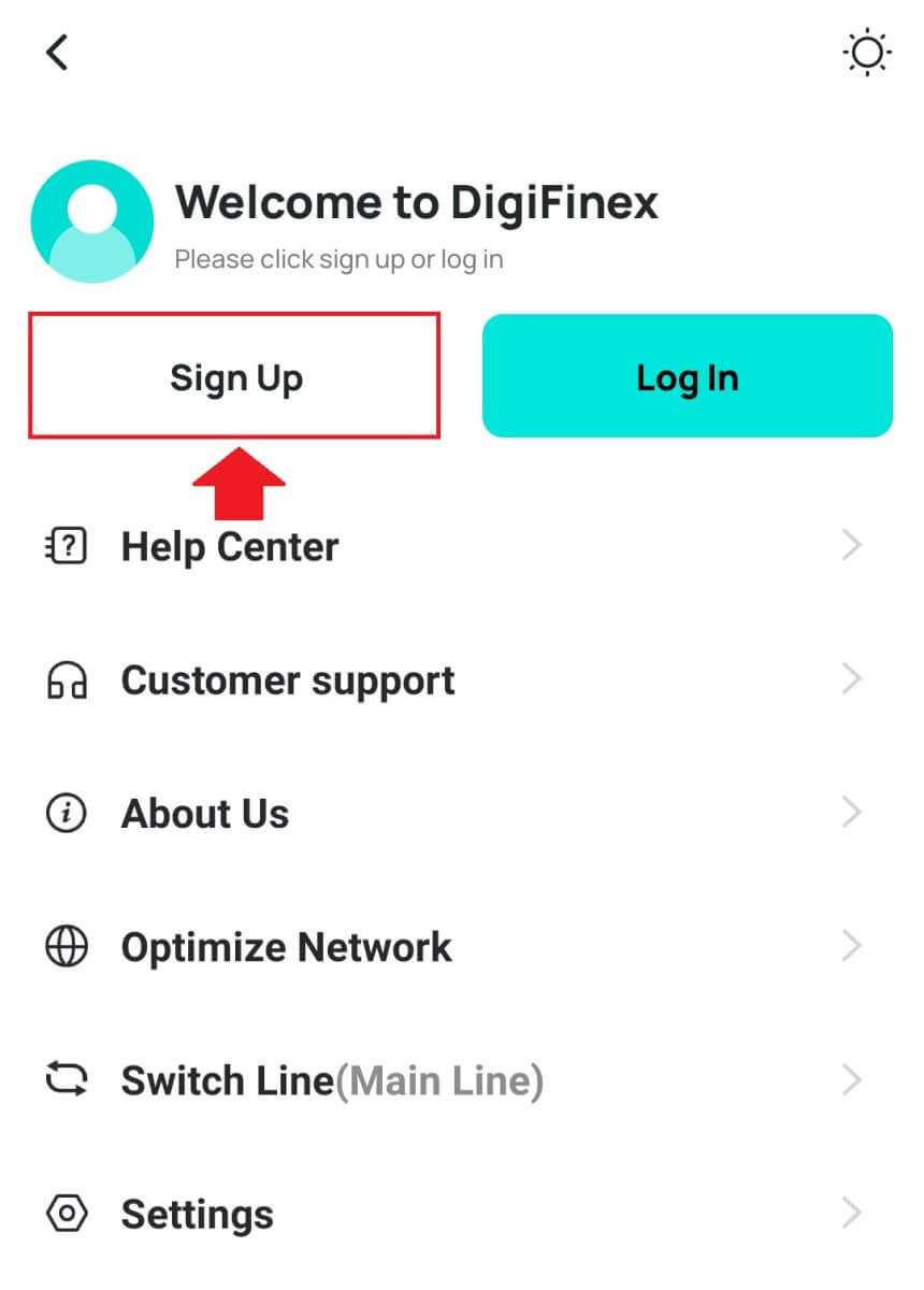 ວິທີການລົງທະບຽນໃນ DigiFinex ວິທີການລົງທະບຽນໃນ DigiFinex