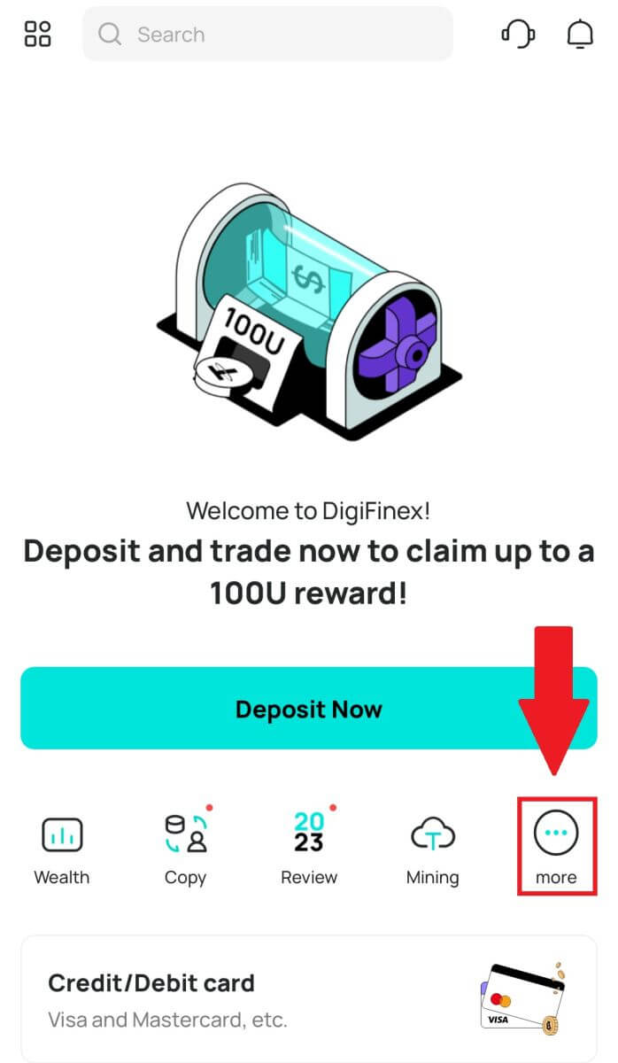 Fa'afefea ona Aveese ma fai se Teuga ile DigiFinex Fa'afefea ona Aveese ma fai se Teuga ile DigiFinex